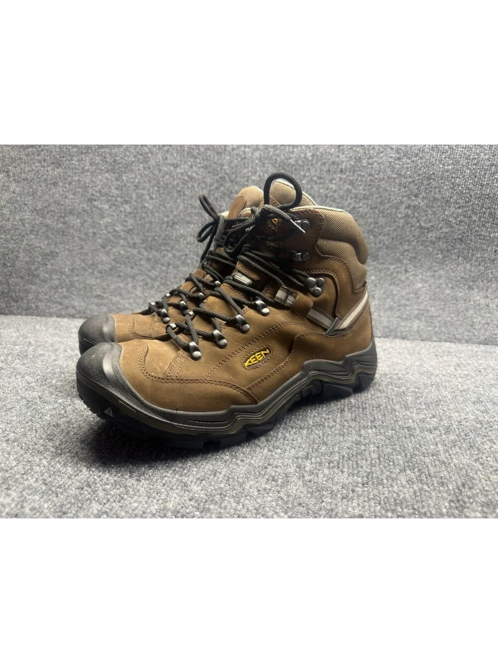 KEEN Durand II Mid Waterproof Hiking Boots for Men -   Size 11.5 WIDE